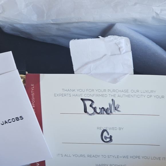 MARC JACOBS Grind Mini Signet Printed Leather Shoulder/ Tote Bag - Picture 7 of 14